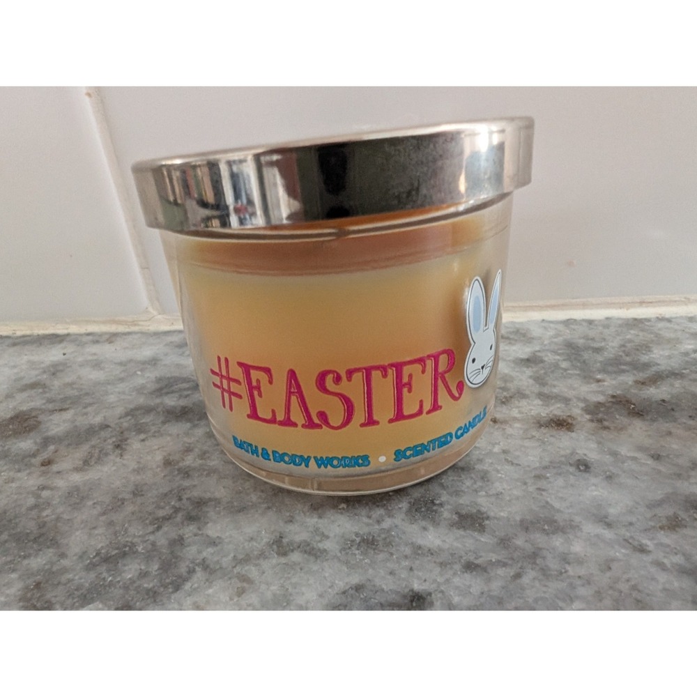 Rare Bath & Body Works Happy Easter Mini Candle New, 1.3oz